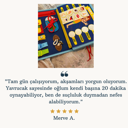 Yavrucak Montessori Beceri Kitabı