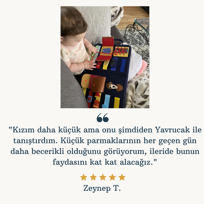 Yavrucak Montessori Beceri Kitabı
