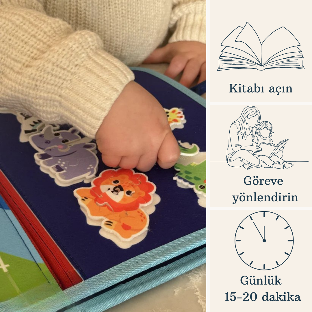 Yavrucak Montessori Beceri Kitabı
