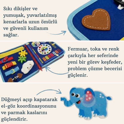 Yavrucak Montessori Beceri Kitabı