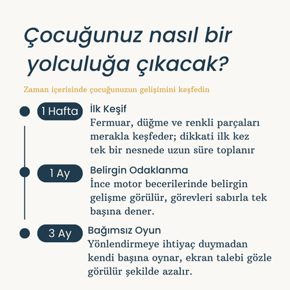 Yavrucak Montessori Beceri Kitabı