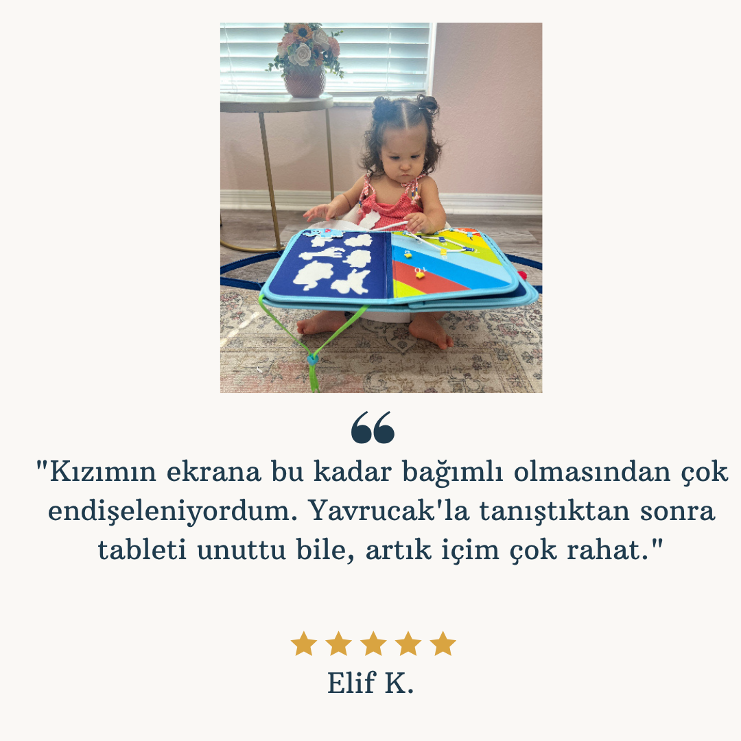Yavrucak Montessori Beceri Kitabı